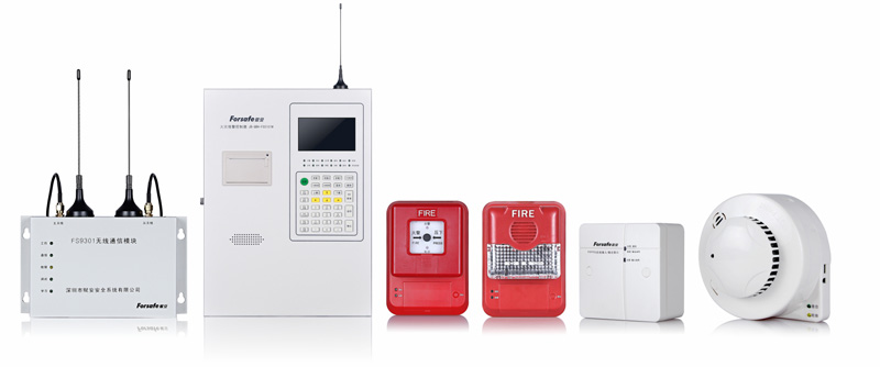 LoRa无线火灾报警系统