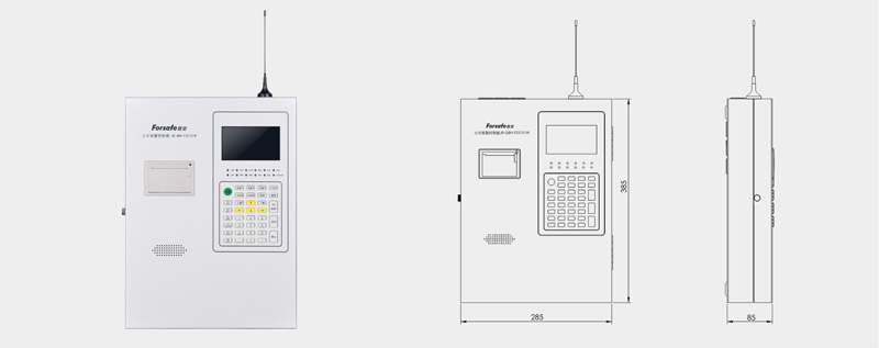LoRa无线火灾报警系统