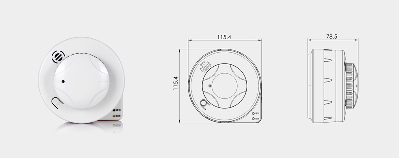 LoRa无线火灾报警系统