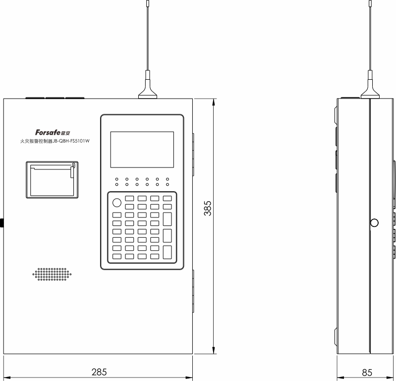 JB-QBH-FS5101W/L 无线火灾报警控制器(LoRa) JB-QBH-FS5101W/L 无线火灾报警控制器(LoRa)